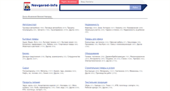 Desktop Screenshot of novgorod-info.ru